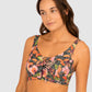 NOMAD SUMMER E/F/G CUP LACE UP SWIM BRA TOP