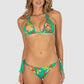 Spice Temple Grecian Triangle Bikini Bra Top