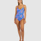 South Beach Ruched Side One Piece Swimsuit