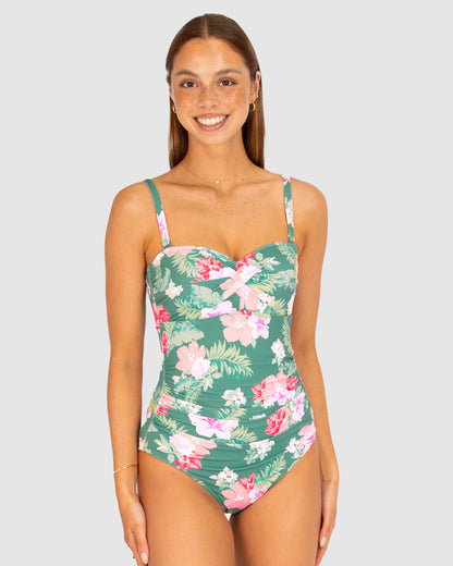 Costa Del Sol Bandeau One Piece Swimsuit