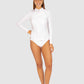 Rococco Long Sleeve Rash Vest Swimwear