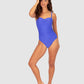 Rococco Twist Bandeau One Piece Swimsuit