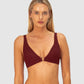 Ibiza Ring Front Bikini Bra Top