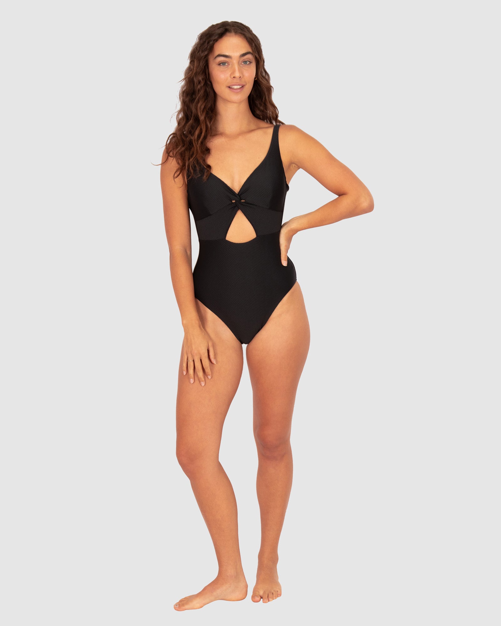 Rococco Cut Out One Piece Swimsuit