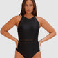 Rococco High Neck One Piece Swimsuit