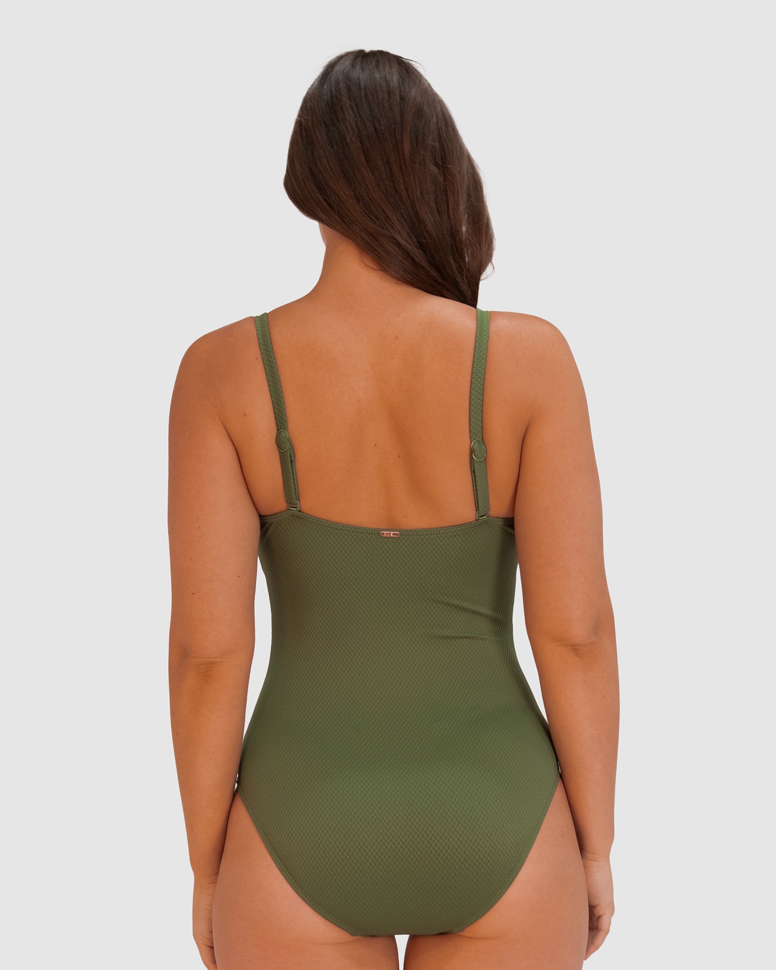 Rococco D-E Cup Underwire One Piece Swimsuit