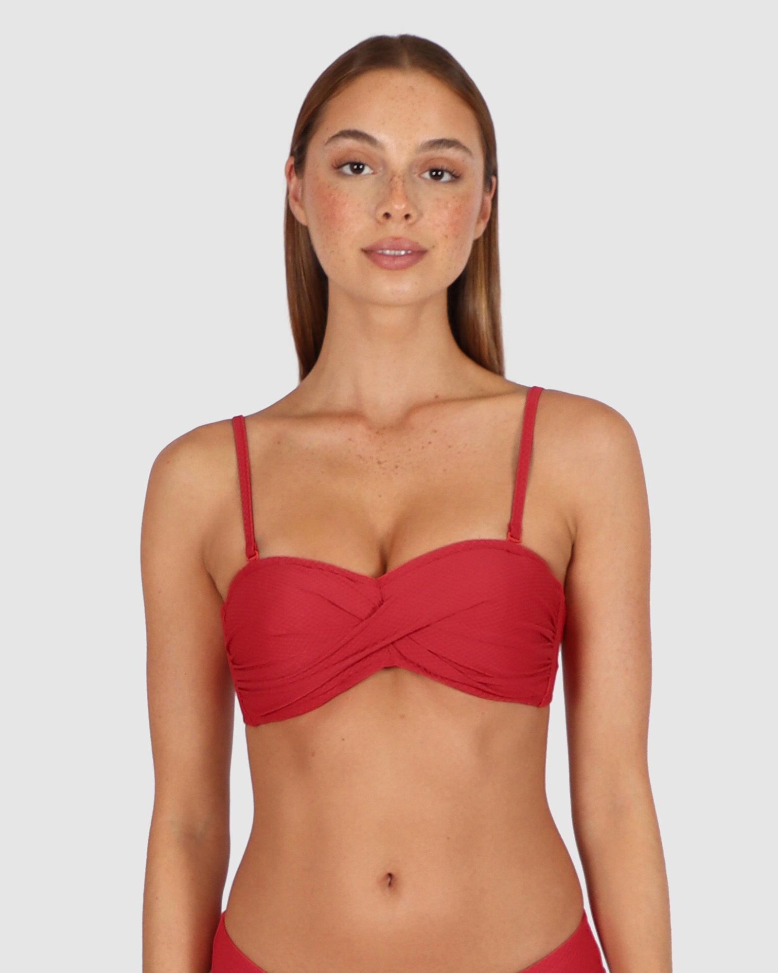 Rococco Twist Bandeau Bikini Bra Top