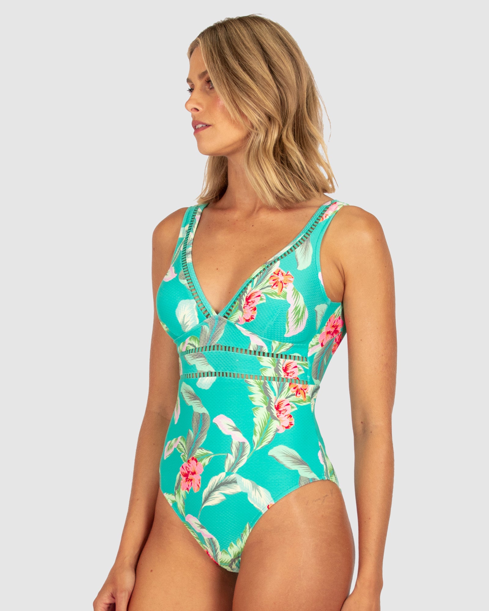 Jamaica Longline One Piece Swimsuit