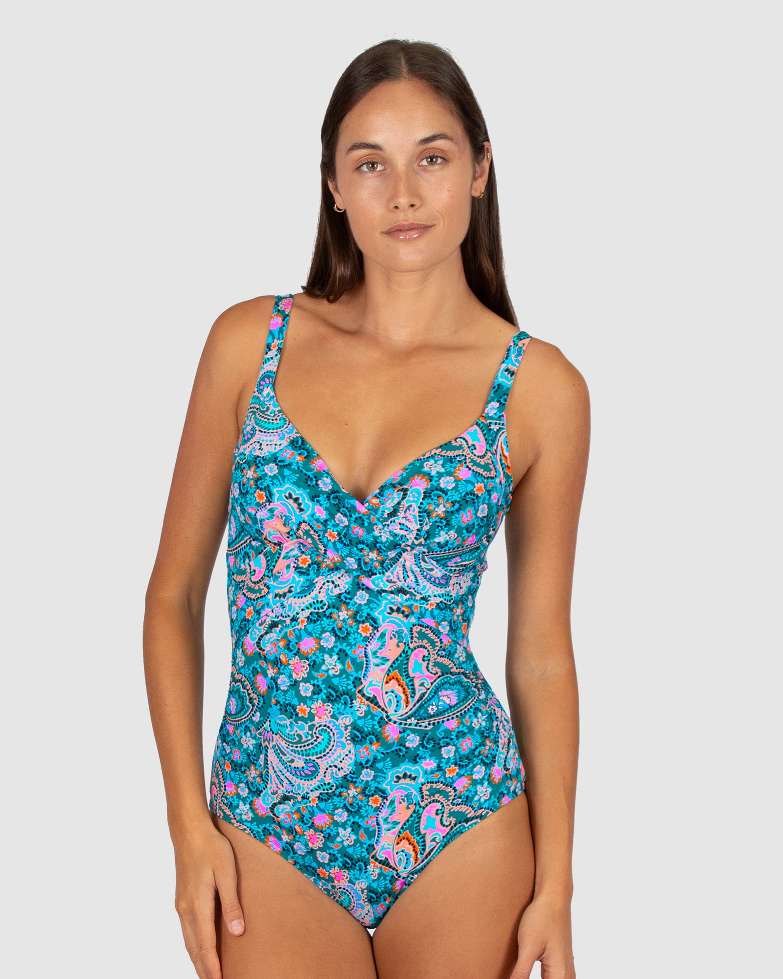 South Beach Booster One Piece Swimsuit