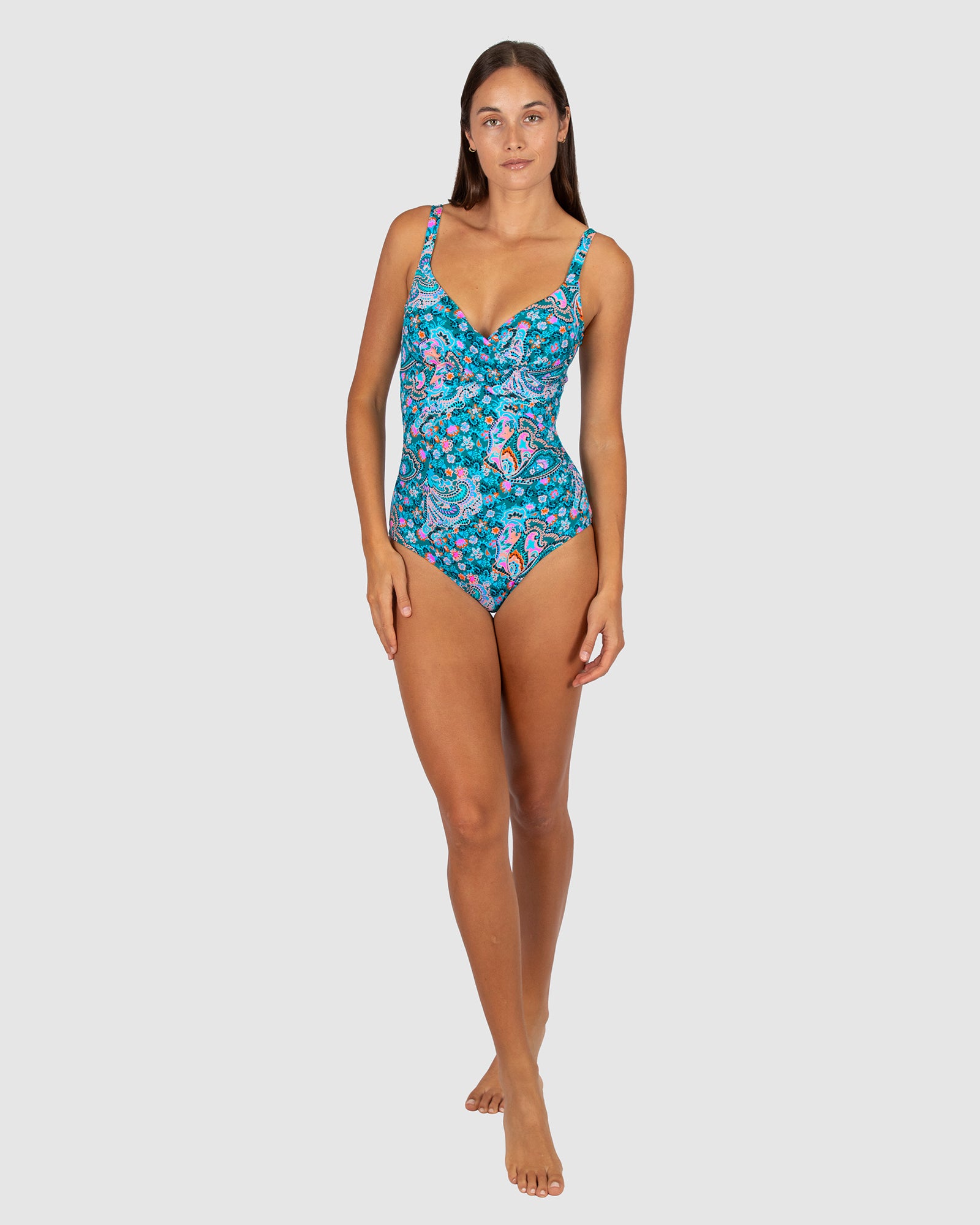 South Beach Booster One Piece Swimsuit