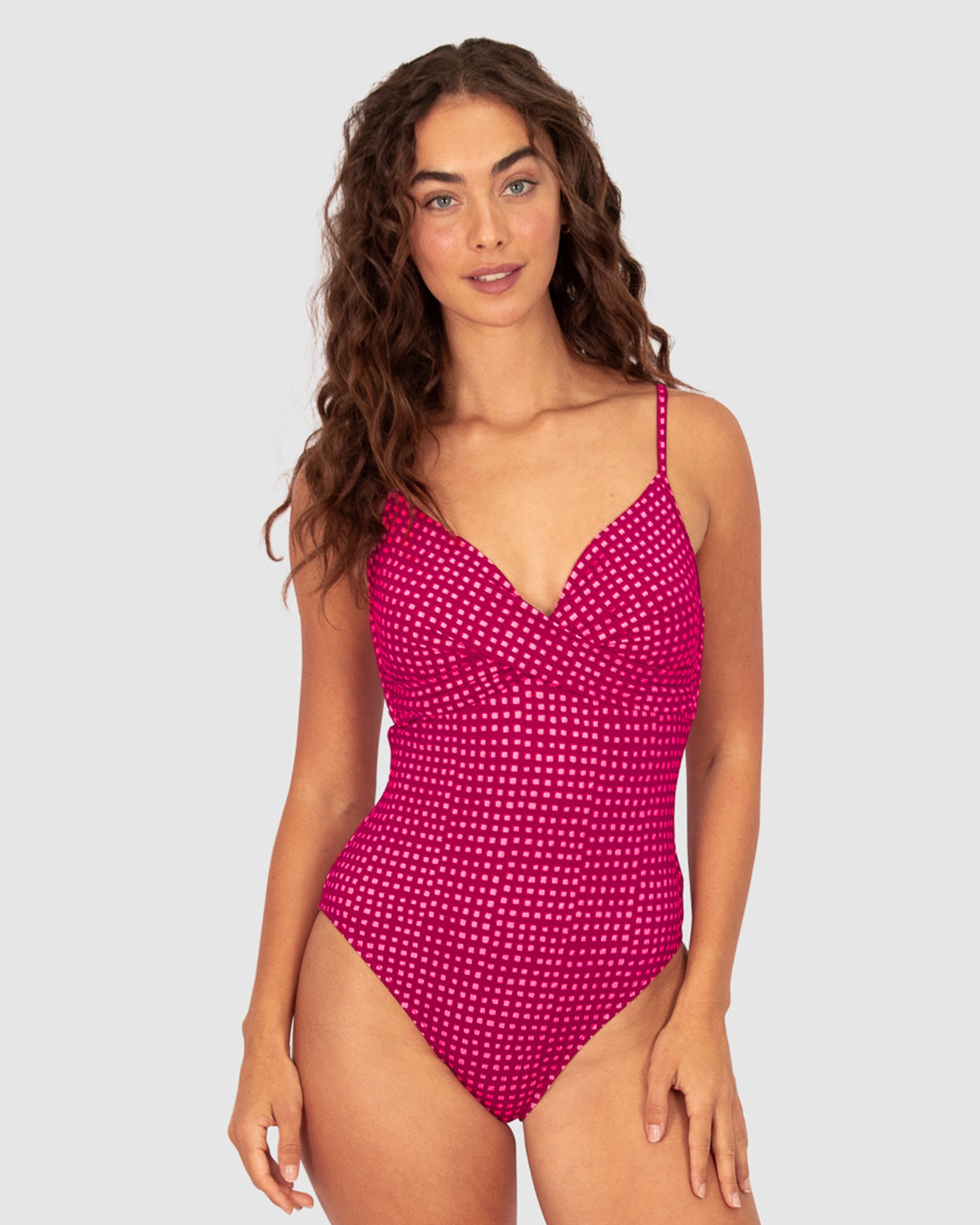 Picnic Point Multifit Wrap One Piece Swimsuit