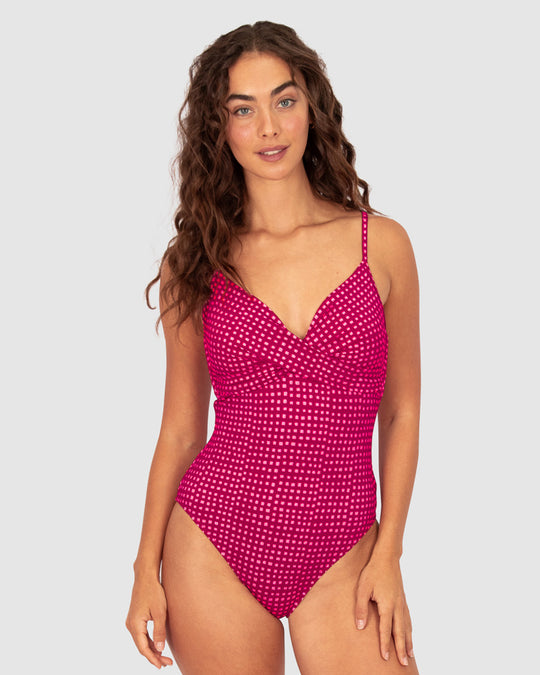 Picnic Point Multifit Wrap One Piece Swimsuit
