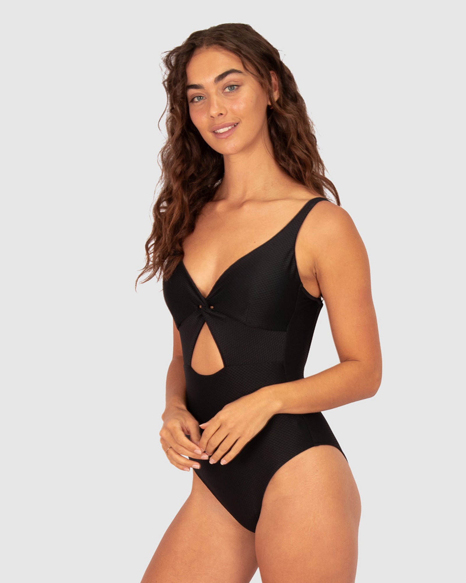 Rococco Cut Out One Piece Swimsuit