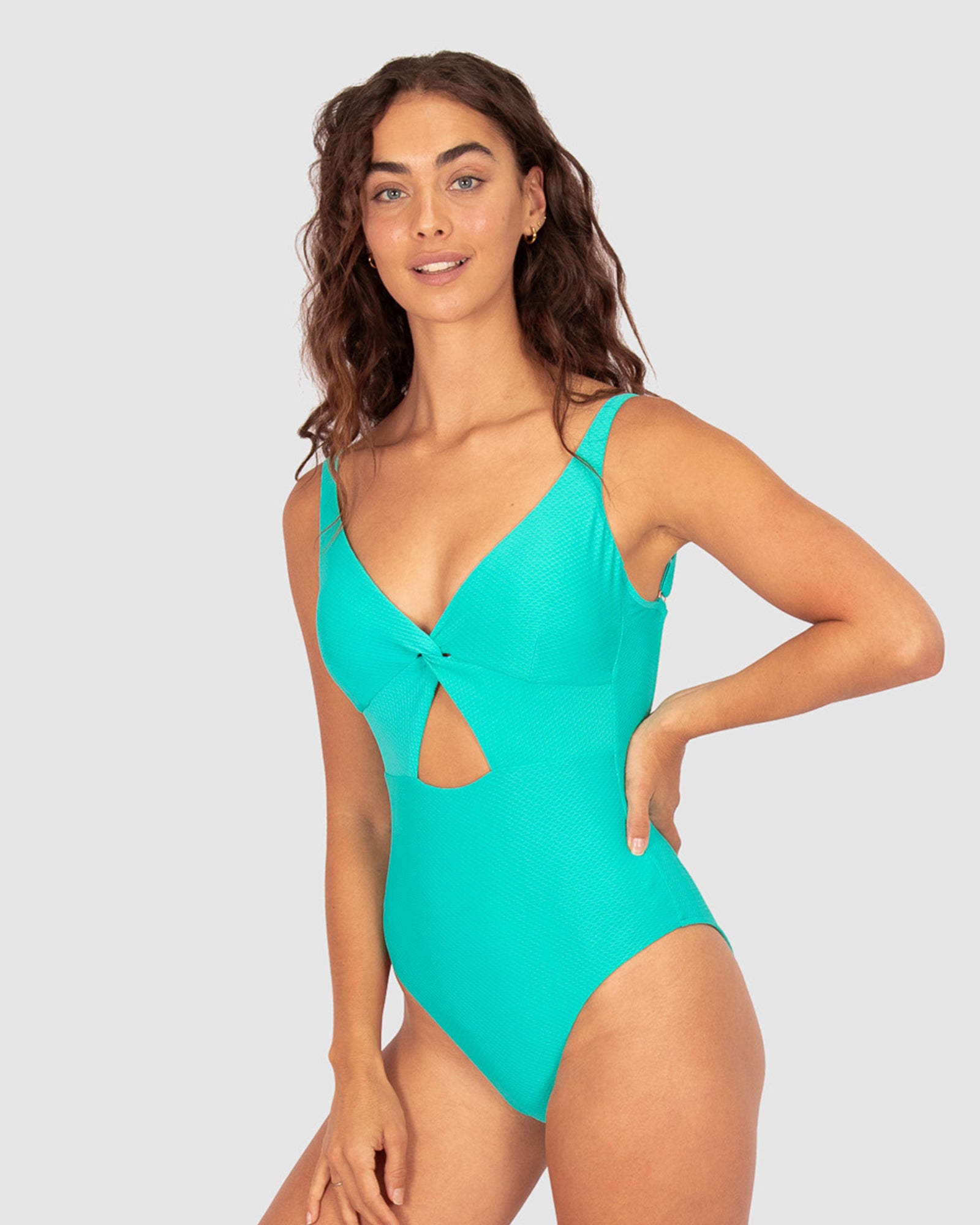 Rococco Cut Out One Piece Swimsuit