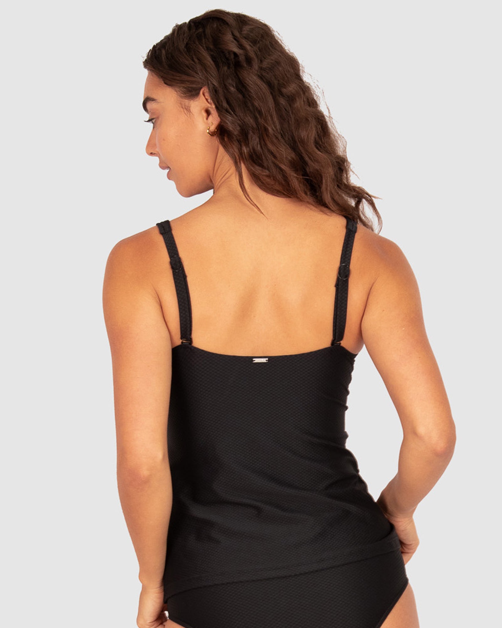 Rococco D-E Cup Wrap Singlet Top