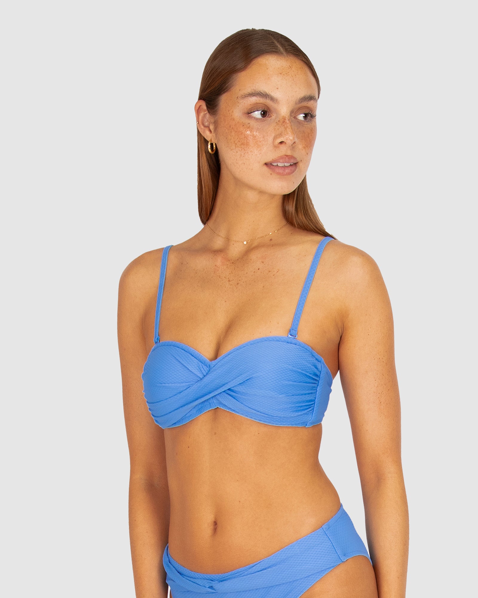 Rococco Twist Bandeau Bikini Bra Top