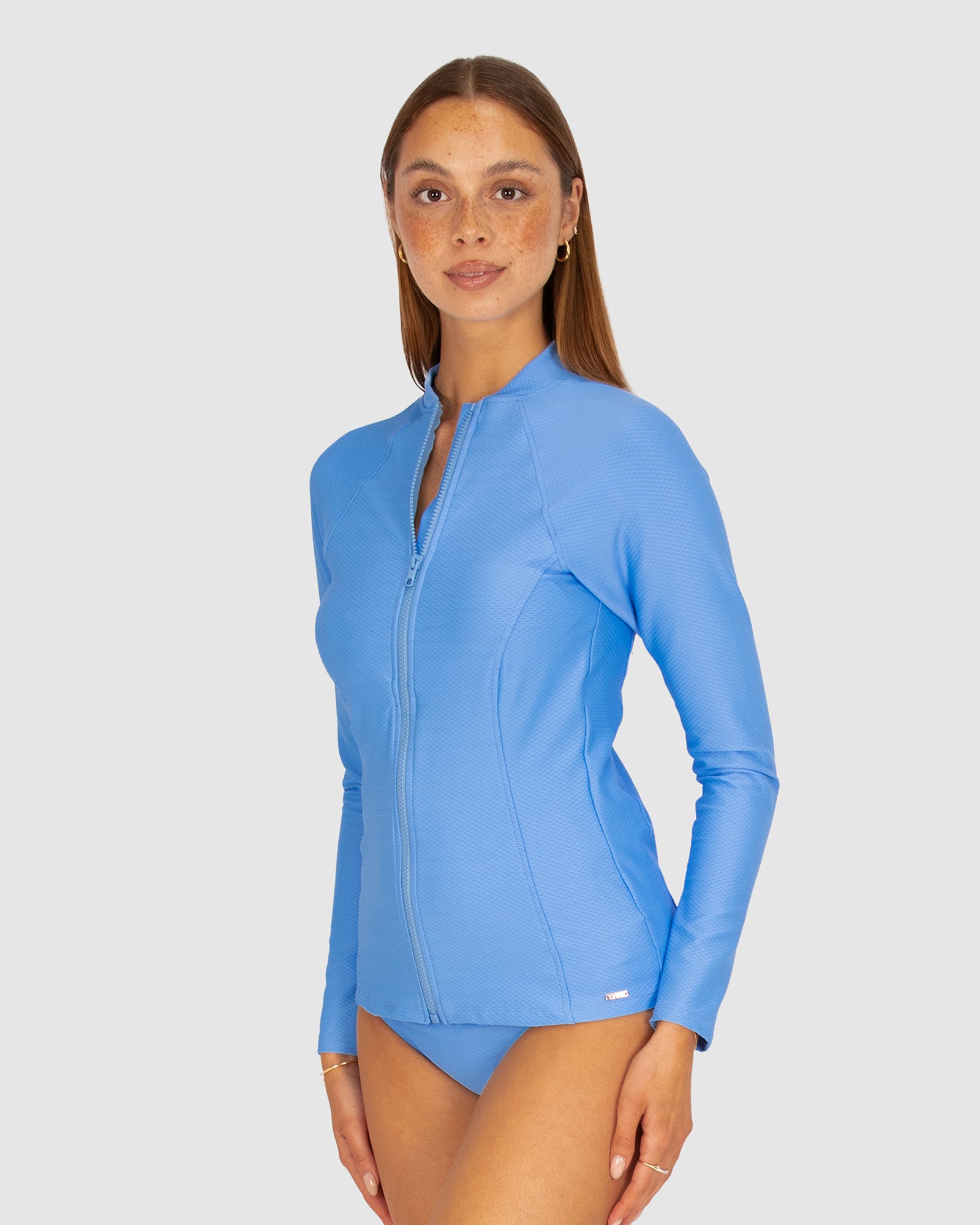 Rococco Long Sleeve Rash Vest Swimwear