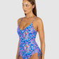 South Beach Ruched Side One Piece Swimsuit