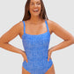 Picnic Point Square Neck One Piece Swimsuit