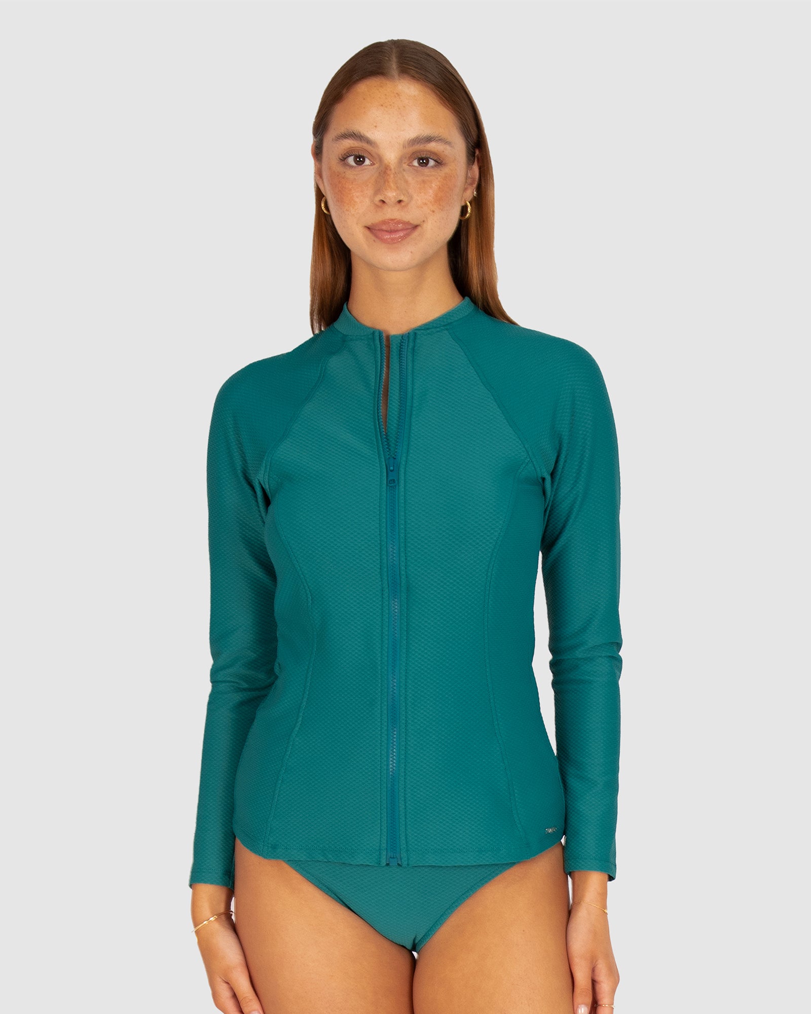 Rococco Long Sleeve Rash Vest Swimwear