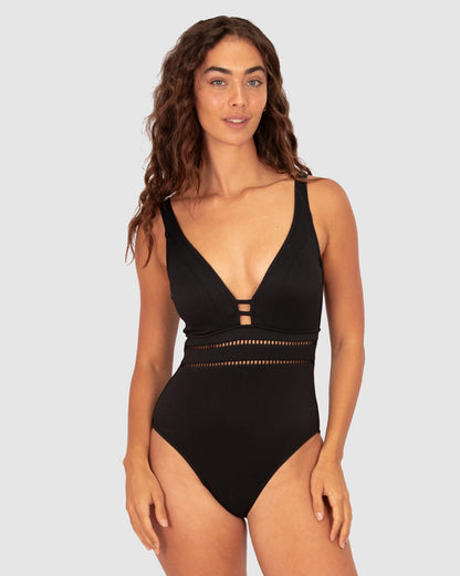 Rococco C-DD Cup Plunge One Piece Swimsuit