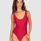 Rococco V Neck One Piece Swimsuit