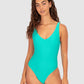 Rococco V Neck One Piece Swimsuit