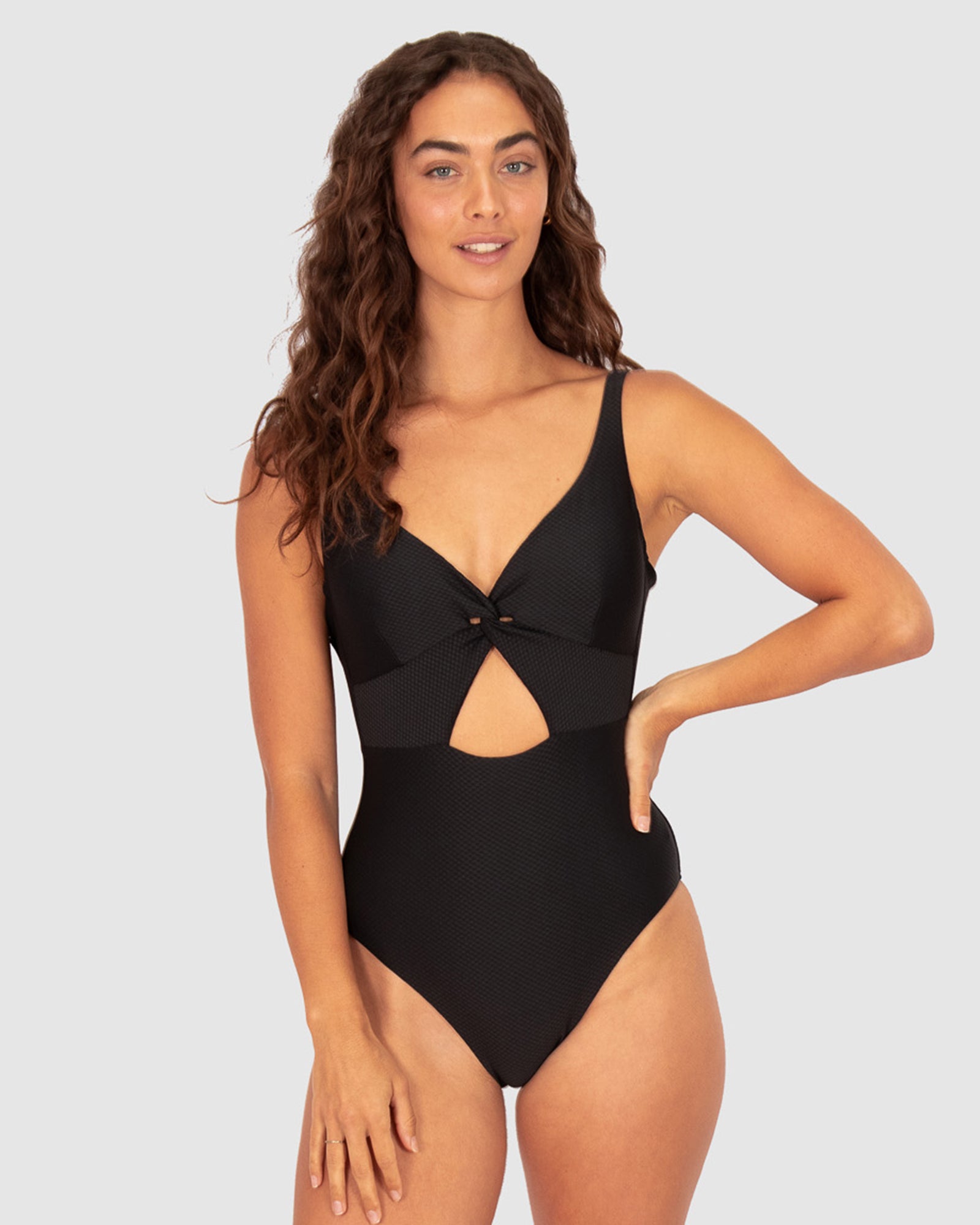 Rococco Cut Out One Piece Swimsuit