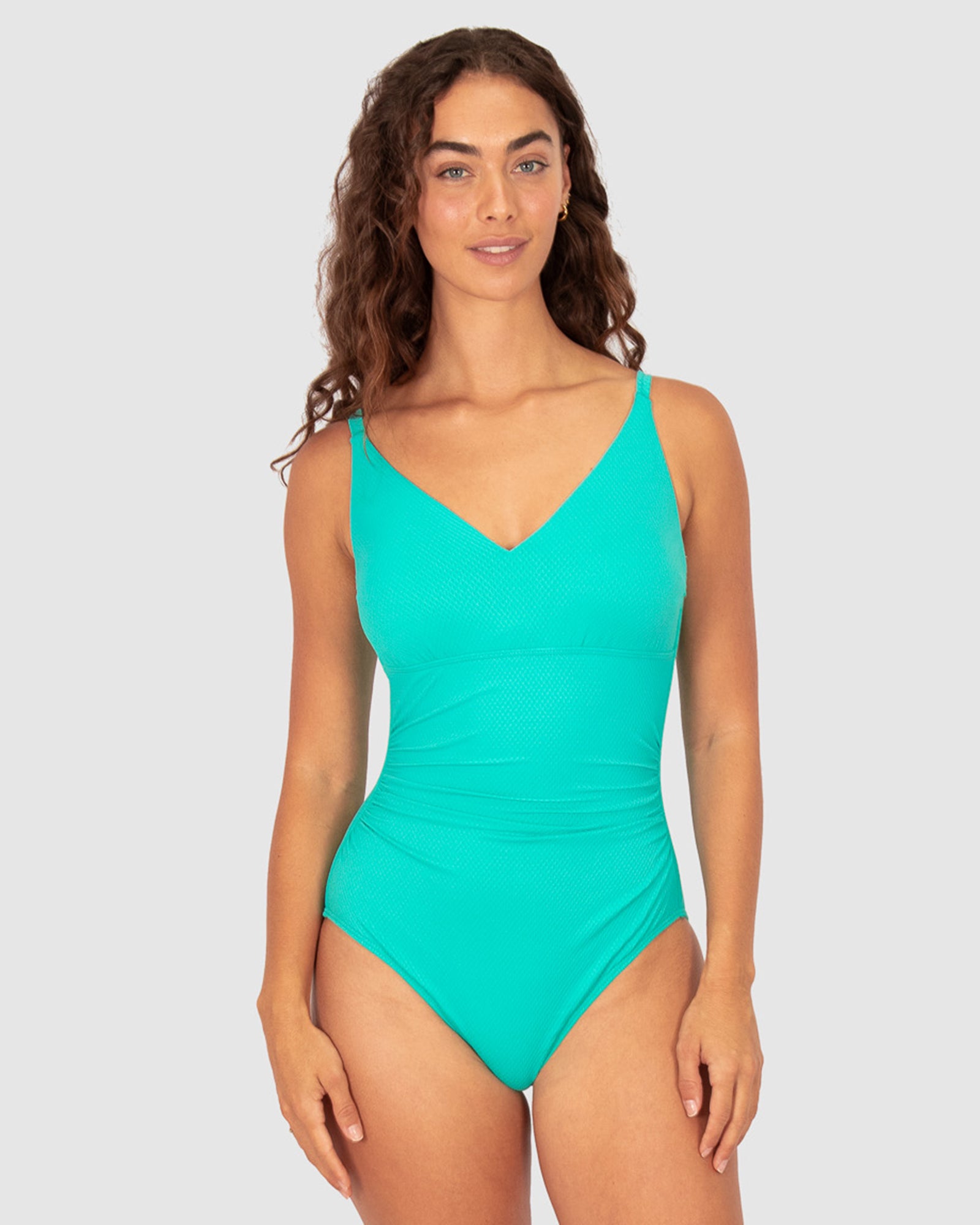 Rococco D-E Cup Underwire One Piece Swimsuit