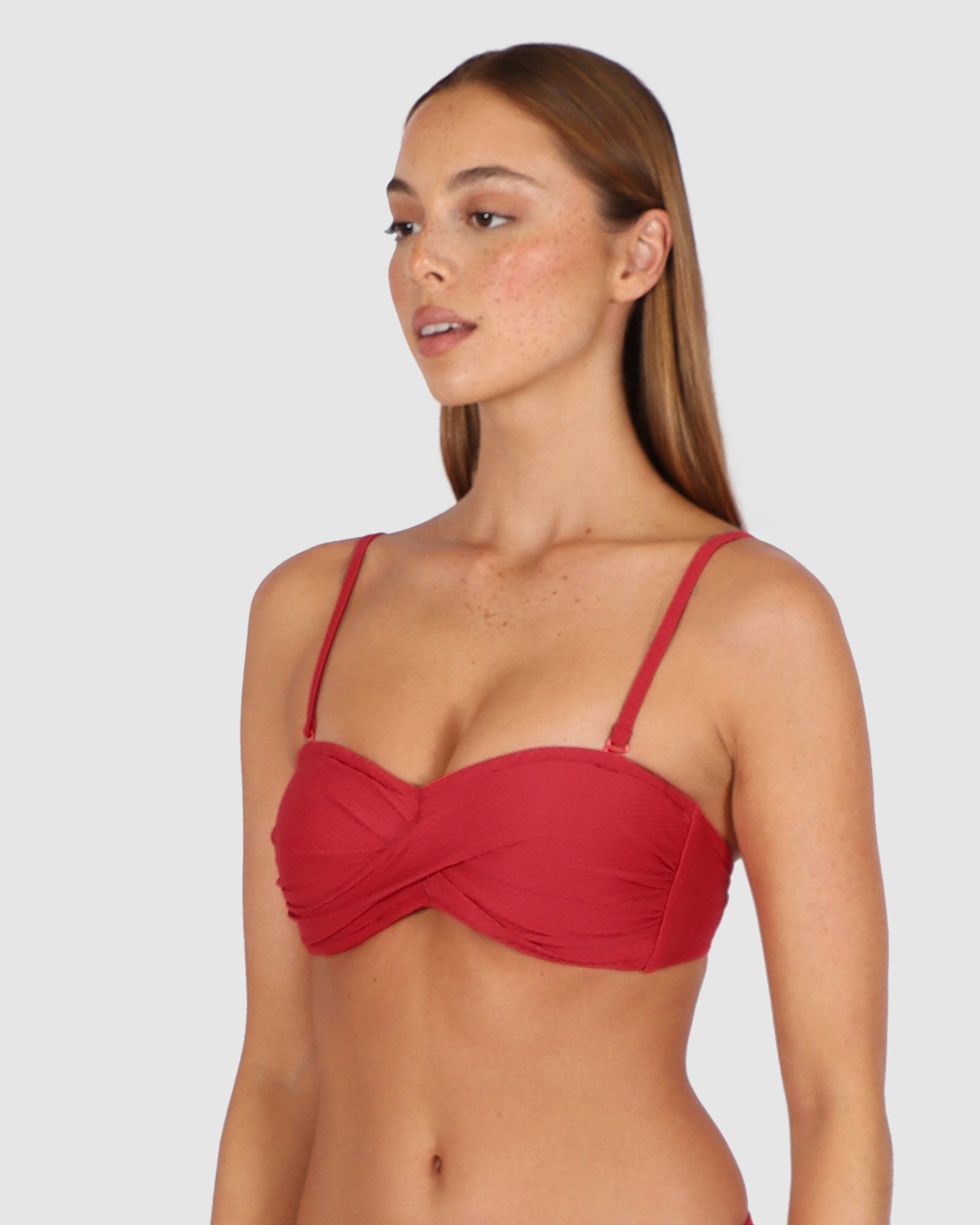 Rococco Twist Bandeau Bikini Bra Top