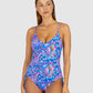 South Beach Ruched Side One Piece Swimsuit