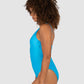 Rococco Deep V Neck Cheeky One Piece Swimsuit