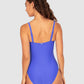 Rococco Twist Bandeau One Piece Swimsuit