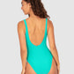 Rococco V Neck One Piece Swimsuit