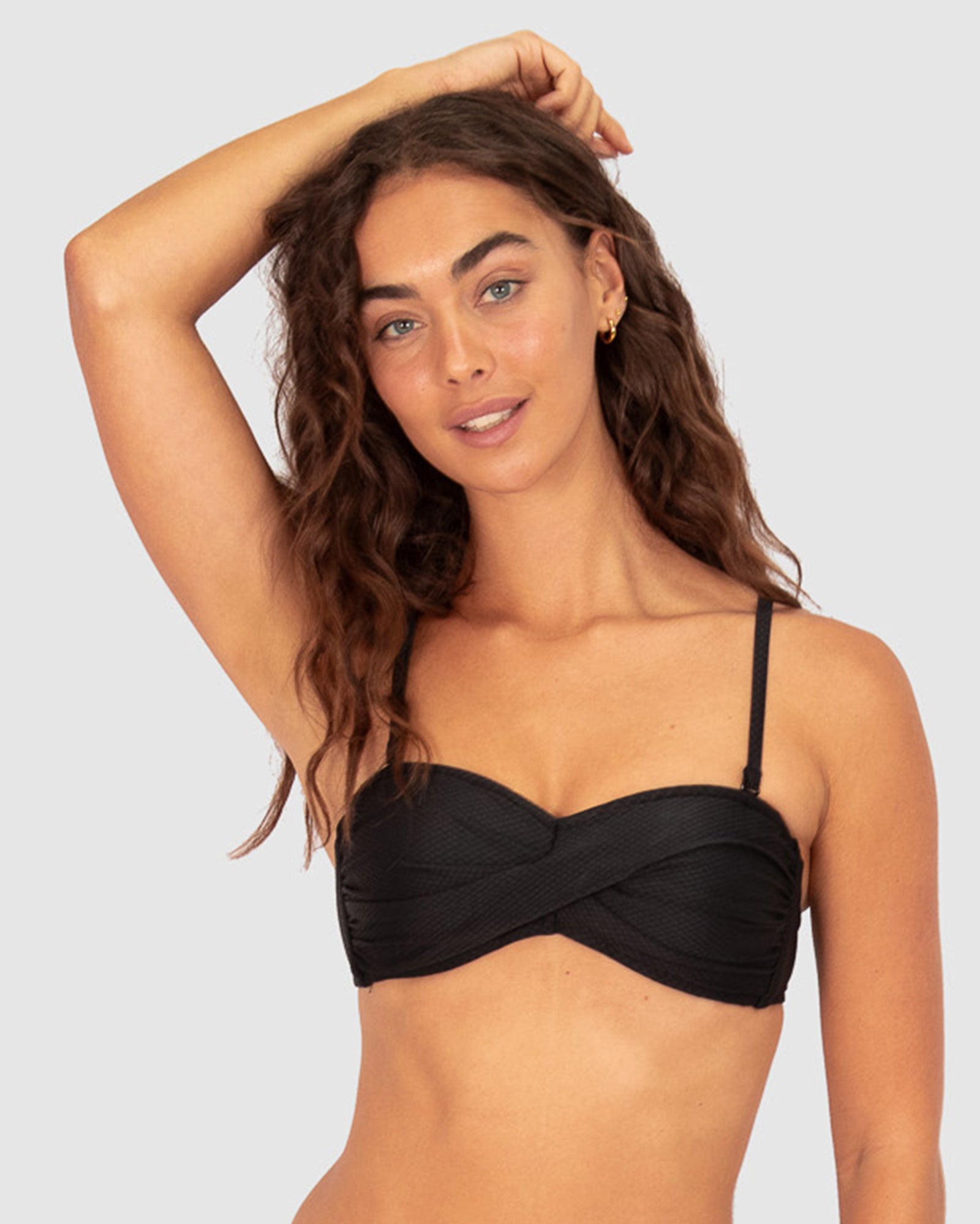 Rococco Twist Bandeau Bikini Bra Top