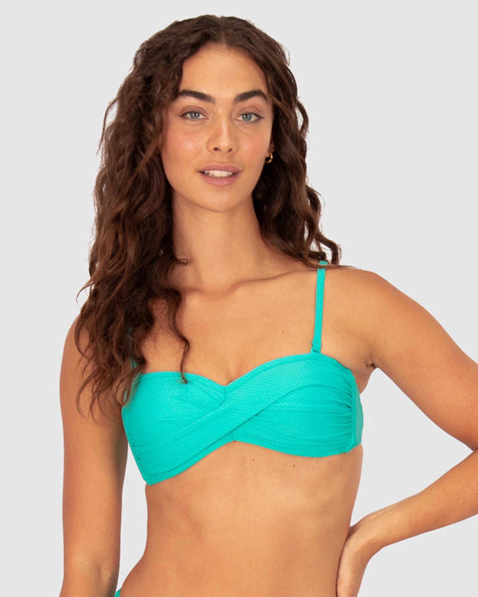 Rococco Twist Bandeau Bikini Bra Top