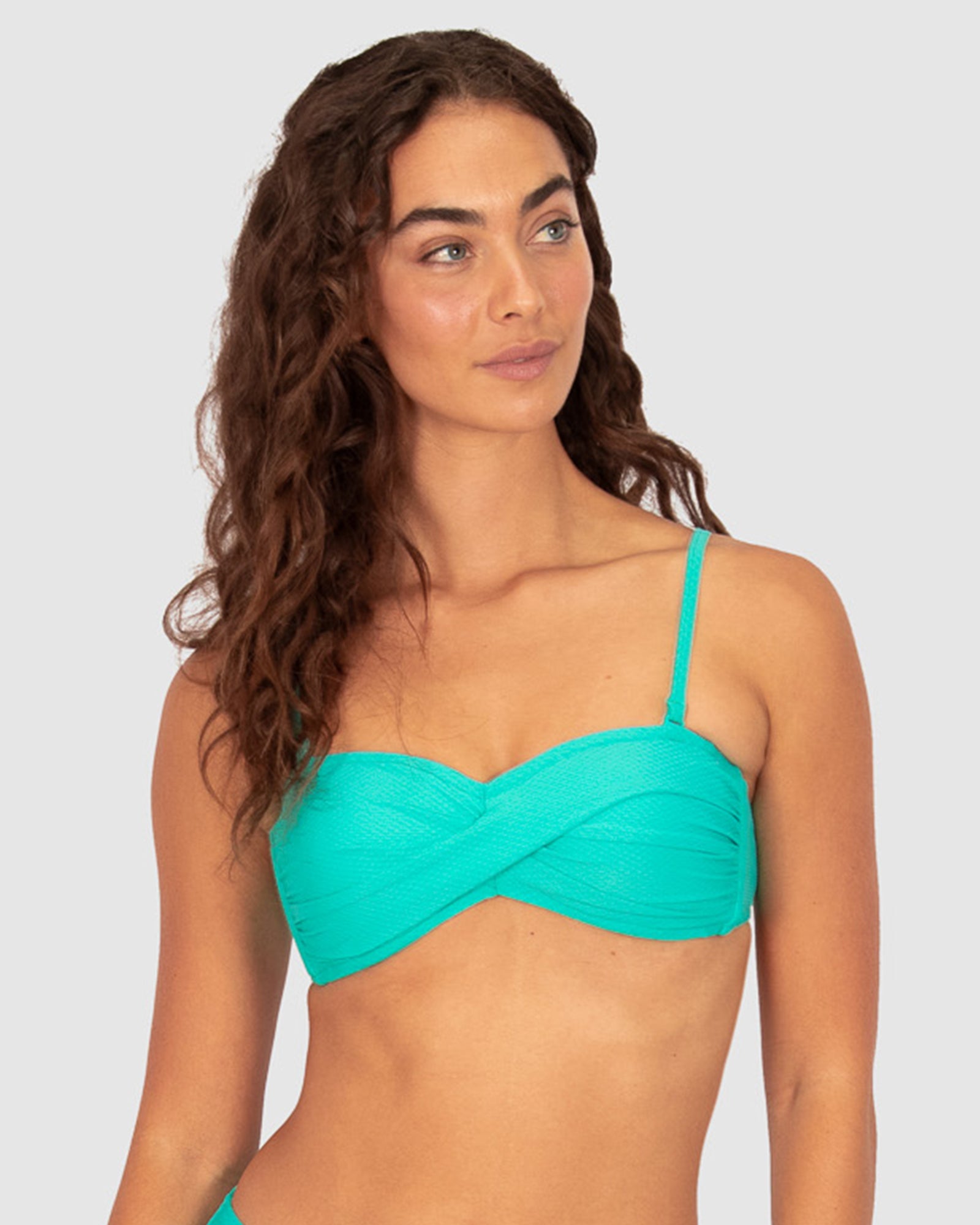 Rococco Twist Bandeau Bikini Bra Top