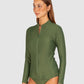 Rococco Long Sleeve Rash Vest Swimwear