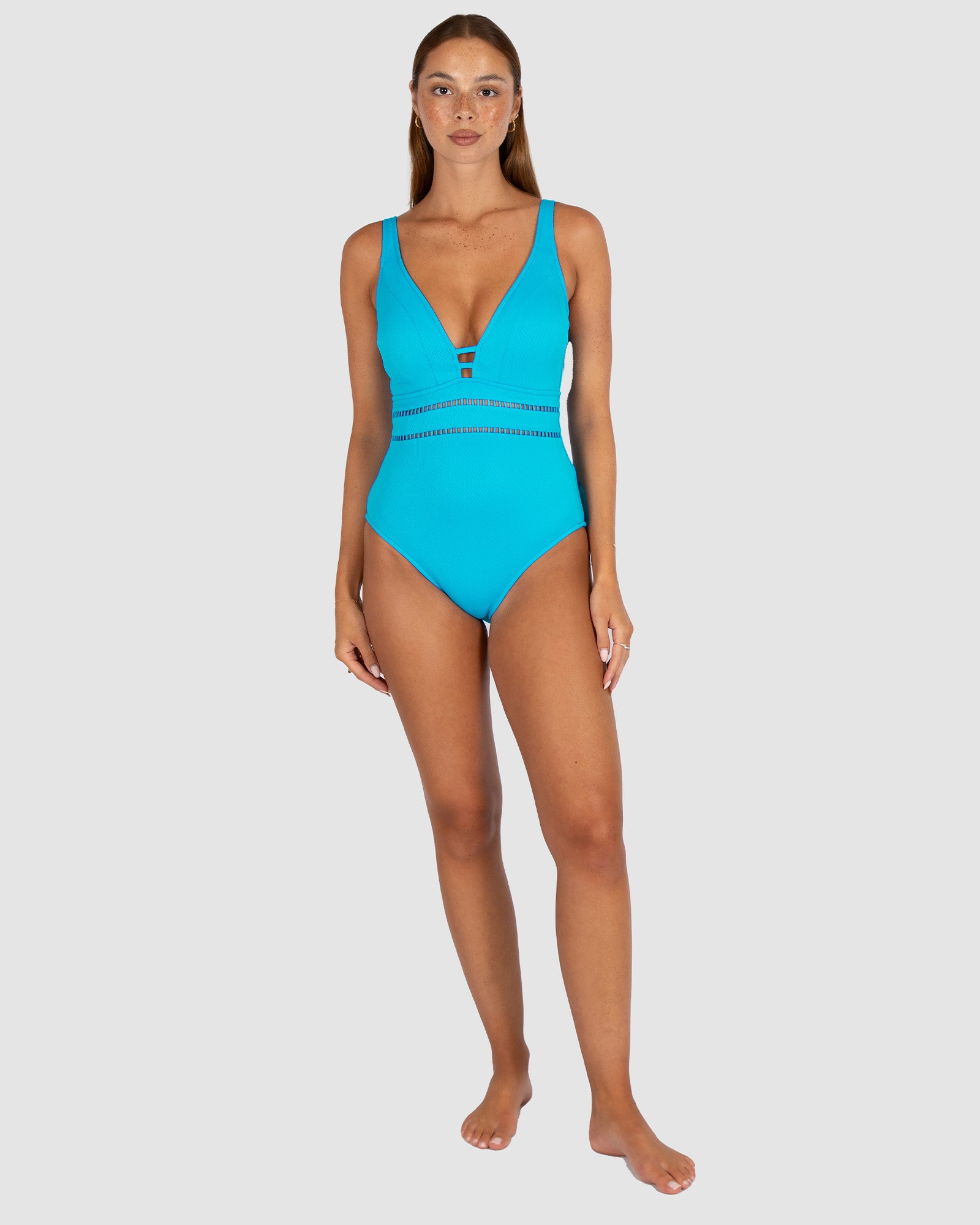 Rococco C/DD Cup Plunge One Piece Swimsuit