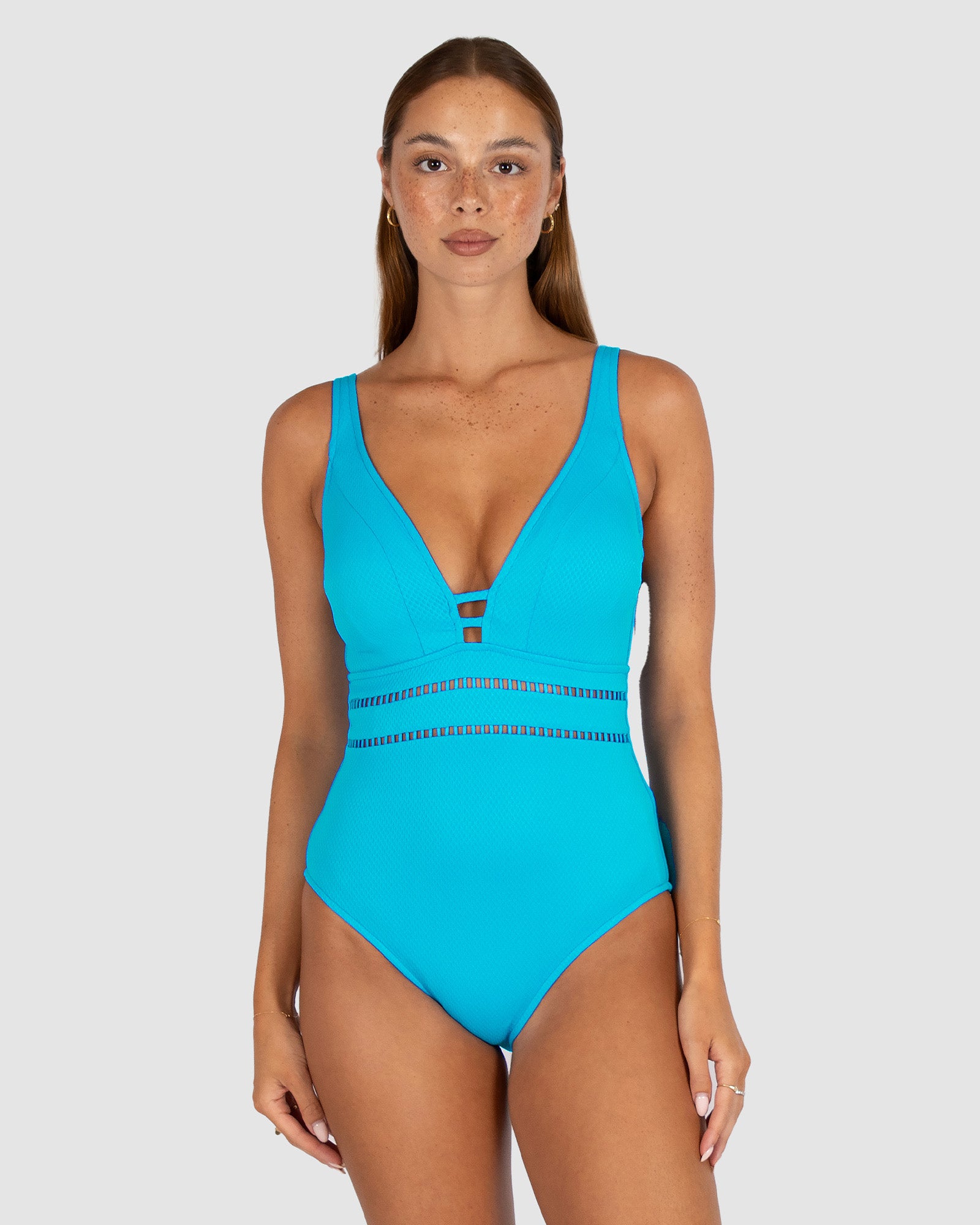 Rococco C/DD Cup Plunge One Piece Swimsuit