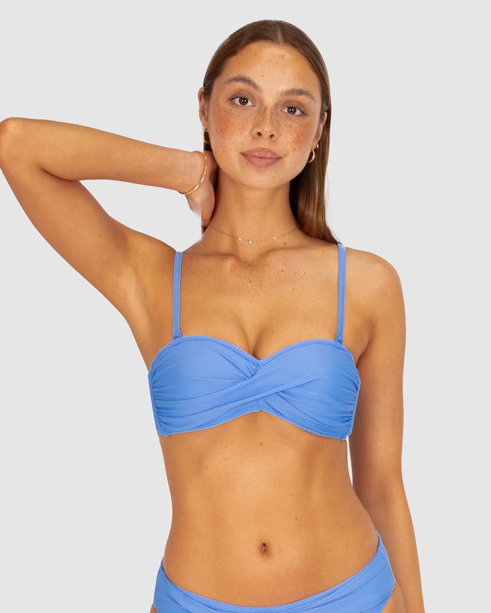 Rococco Twist Bandeau Bikini Bra Top