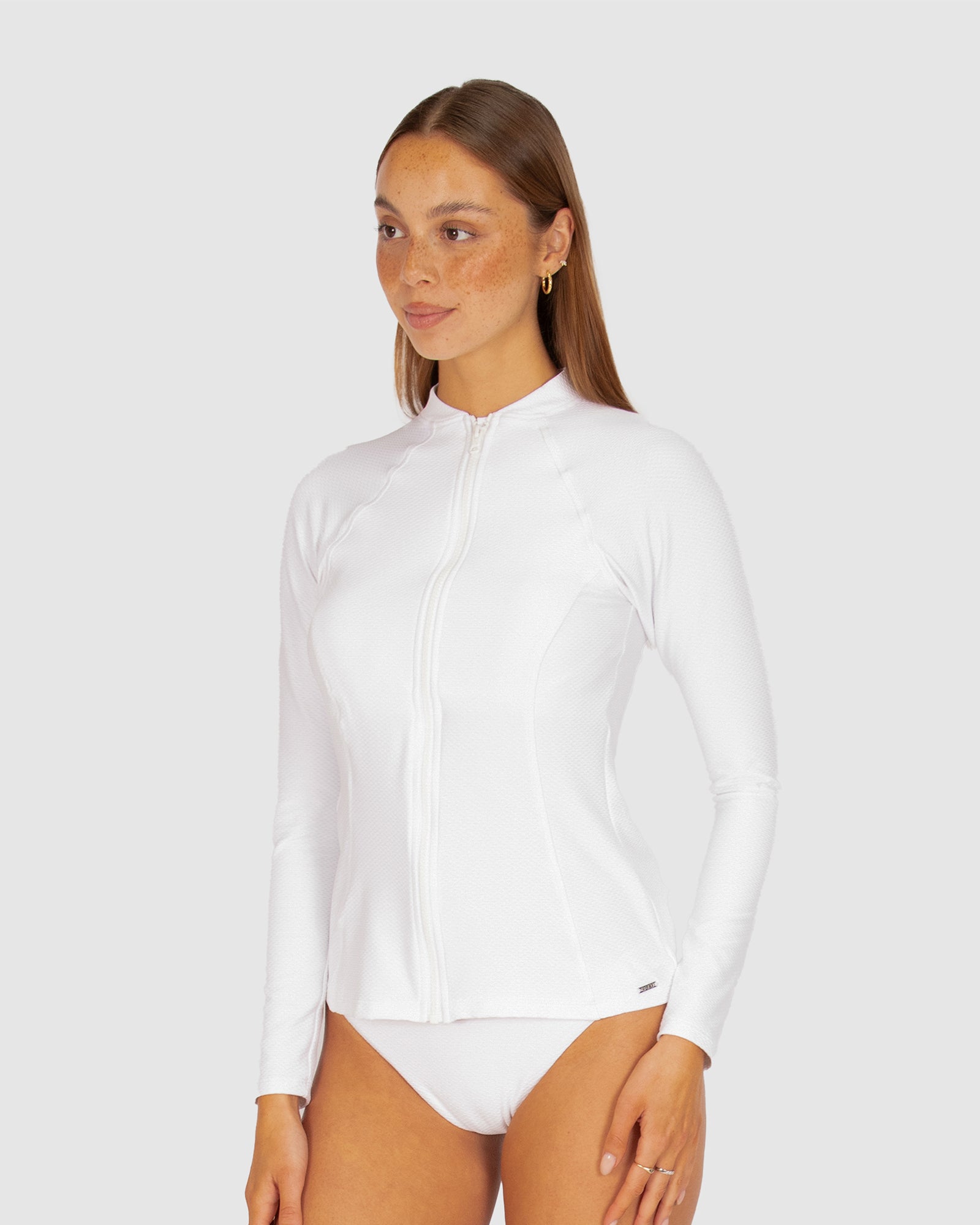 Rococco Long Sleeve Rash Vest Swimwear