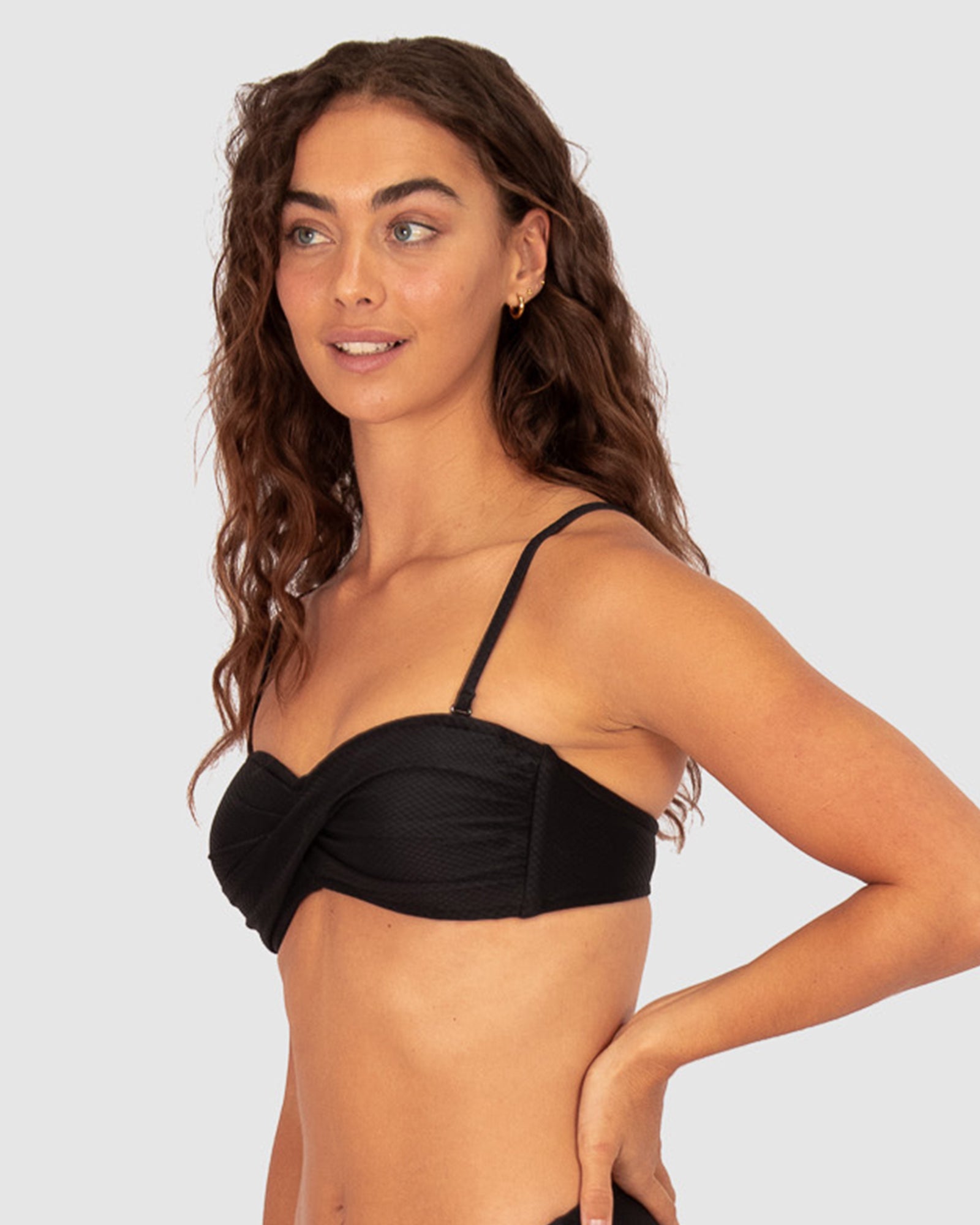 Rococco Twist Bandeau Bikini Bra Top