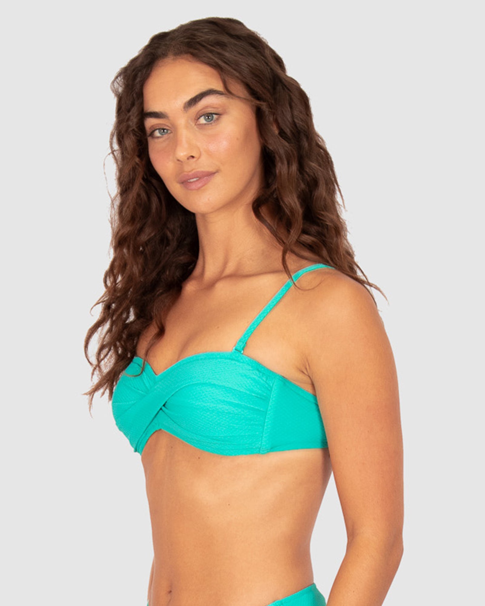 Rococco Twist Bandeau Bikini Bra Top