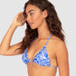 Santa Cruz Ladder Lace Triangle Bikini Bra Top