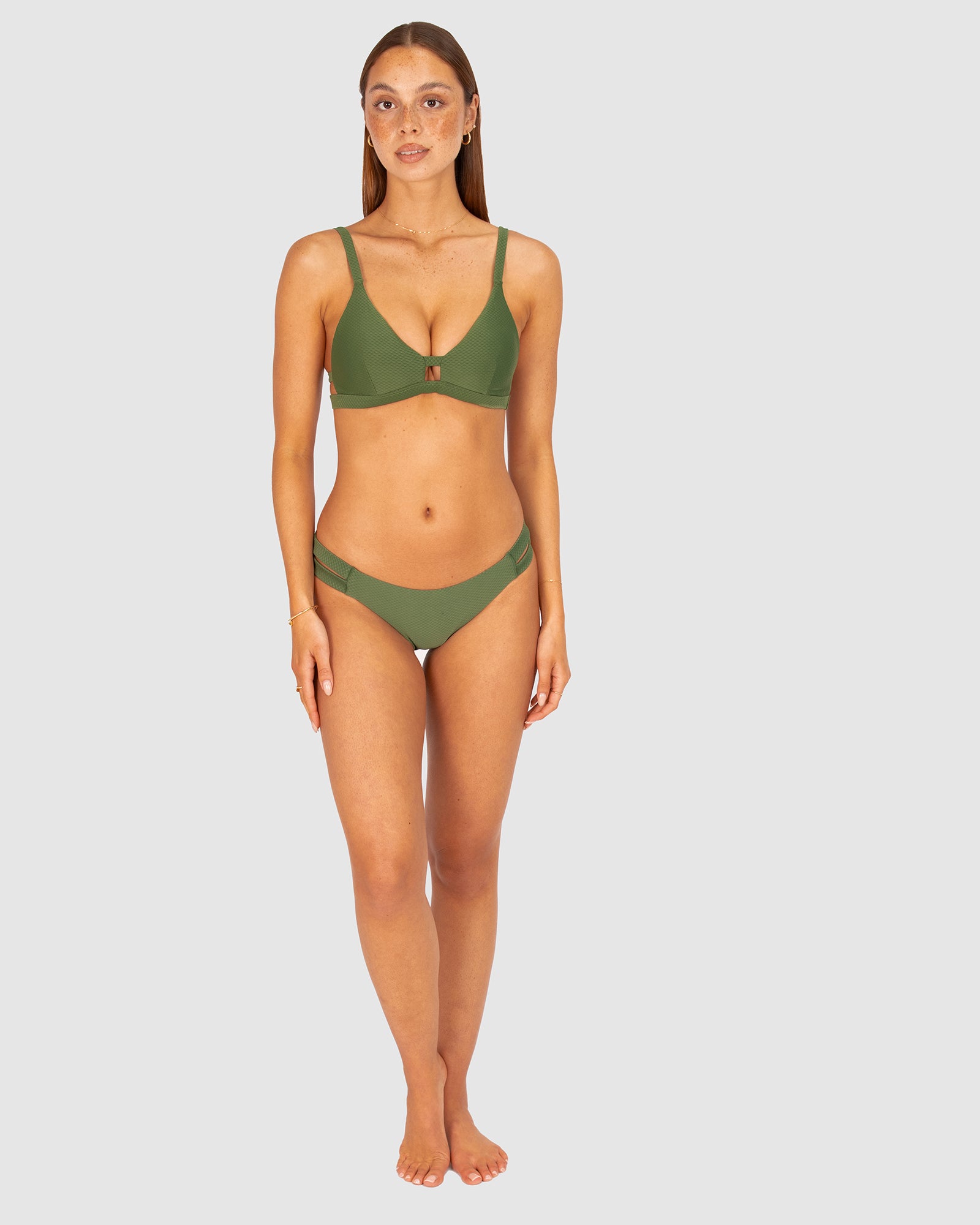 Rococco Twin Strap Hipster Bikini Bottom