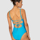 Rococco V Neck One Piece Swimsuit