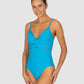 Rococco V Neck One Piece Swimsuit