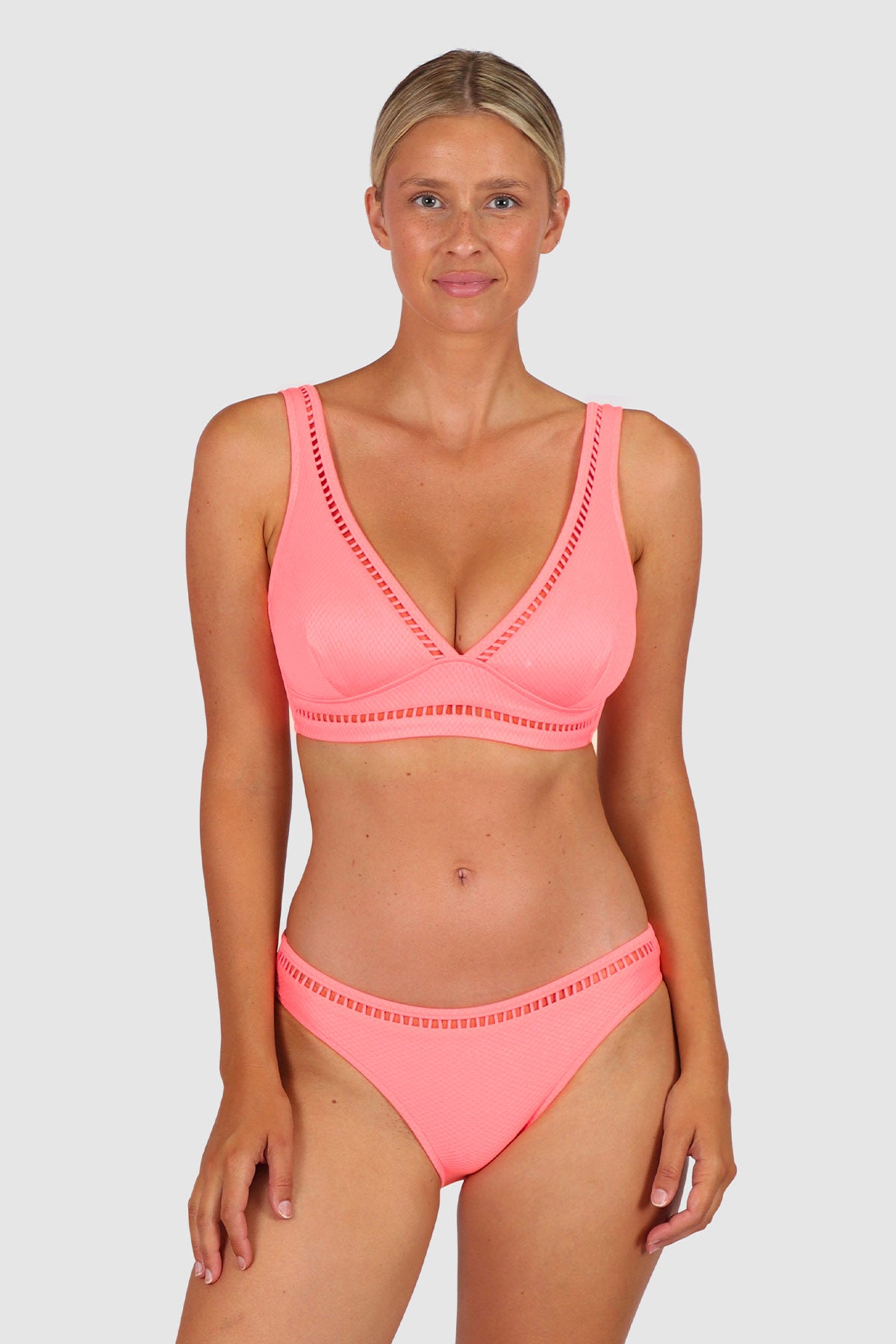 Rococco D/DD Cup Longlline Bikini Bra Top