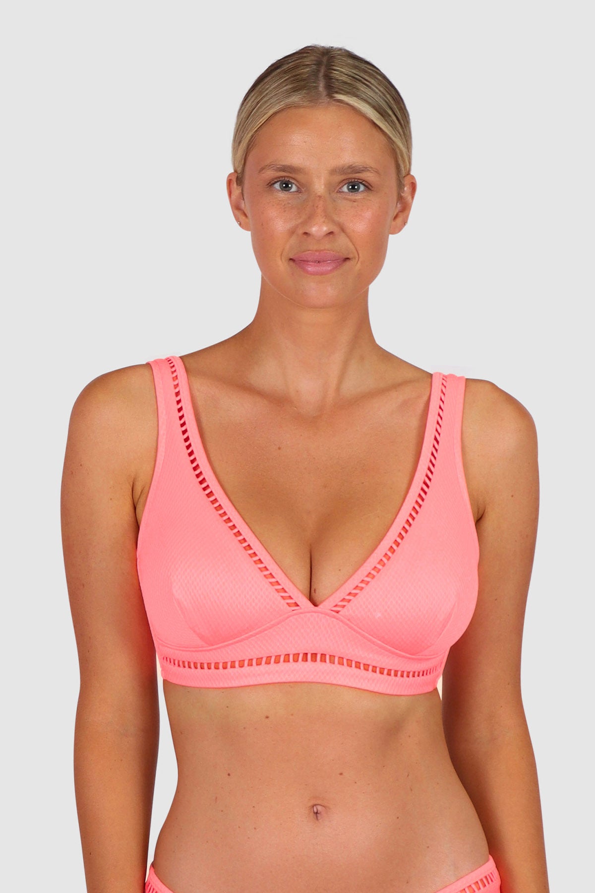 Rococco D/DD Cup Longlline Bikini Bra Top